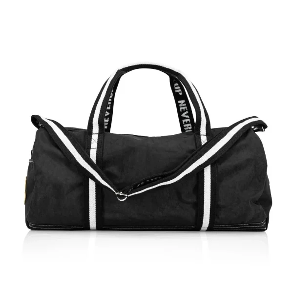 sac de sport fairtex bag9 noir de dos Sac de sport Fairtex BAG9 noir vue de dos avec bandoulière