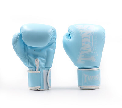 Gants de boxe Twins BGPL4 Pastel bleu