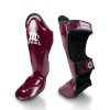 Protège tibia mongkol burgundy Protège-tibias Mongkol bordeaux Muay Thaï