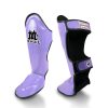 Protège tibia mongkol violet Protège-tibias Mongkol violet pour boxe thaïlandaise