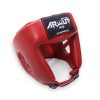Casque de boxe Arwut HG2 rouge vue latérale
