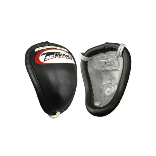 Coquille de protection Twins Metal noire pour entraînement Muay Thaï MMA
