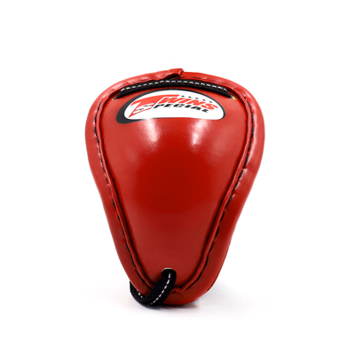 Coquille de protection Twins Metal rouge pour boxe et Muay Thaï