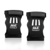 coudiere muaythai Nationman noir Coudières de protection Muay Thaï Nationman bleues, rouges et noires