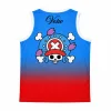 Débardeur One Piece Chopper bleu et rouge