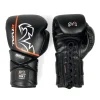 Gants de boxe Rival RS1 Ultra Sparring – Vue de face et de dos Gants de boxe Rival RS1 Ultra Sparring, vue de face et de dos montrant la manchette conique et le laçage