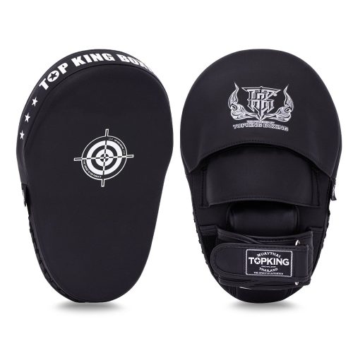 Paire de pattes d'ours Top King TKFME Extreme noir pour Muay Thaï et boxe