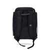 Sac à dos Topking gris TKGMB02 – détail du dos Détail du dos et des bretelles du sac à dos Topking gris TKGMB02