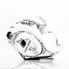 casque Twins comic vue de profil Casque de sparring Twins Comic blanc vue de profil, motifs graphiques noirs