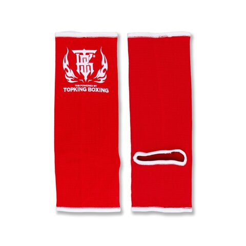 Chevillière Topking Boxing modèle classique rouge, vendue par paire