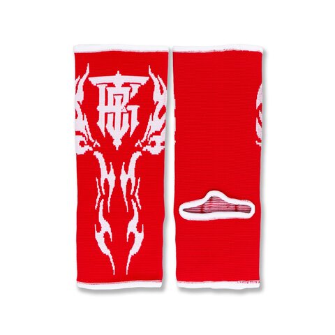 Chevillière Topking Boxing modèle Tribal – Rouge Chevillière Topking Boxing modèle Tribal rouge, vendue par paire