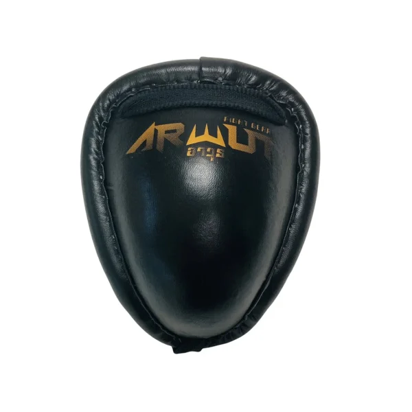 coquille-arwut-gg1-vue-de-dos Coquille métal Arwut GG1 vue de dos avec logo Arwut Fight Gear