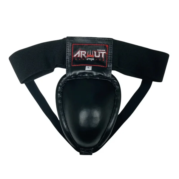 coquille-arwut-vue-de-face Coquille de protection Arwut noire vue de face avec logo Arwut