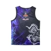 debardeur-arwut-nanopoly-dos Débardeur Arwut Sublimation Nanopoly vue de dos, masque thaï argenté sur fond bleu et noir façon fumée