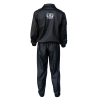 Ensemble de sudation Topking noir - vue de dos Ensemble de sudation Topking tout noir vu de dos