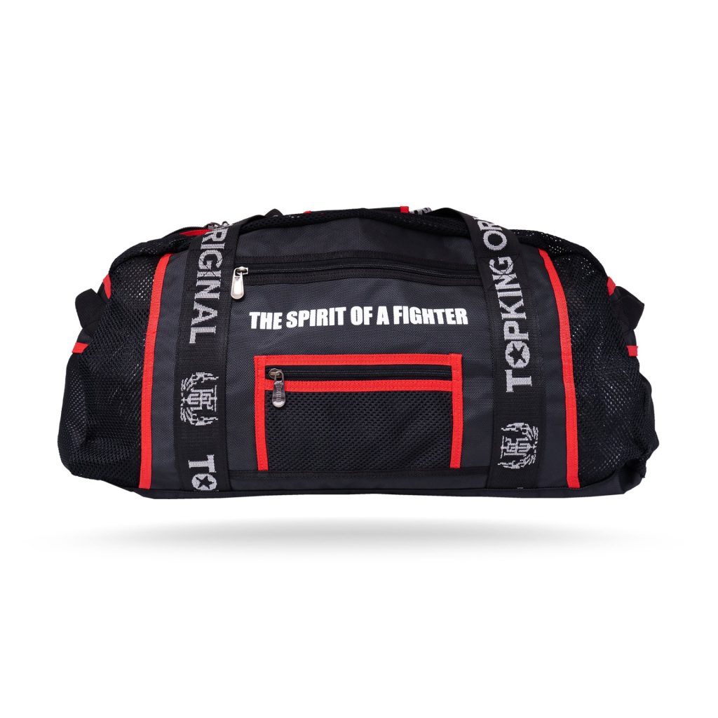 Sac de sport Topking noir vue de face