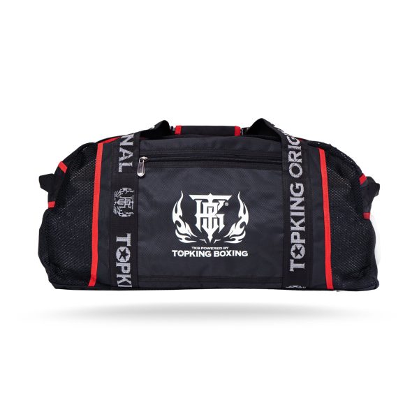 Sac de sport Topking noir vue de face
