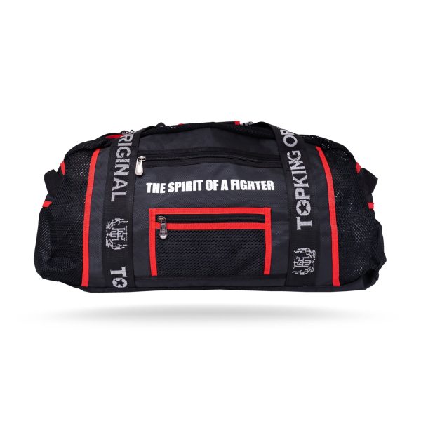 Sac de sport Topking noir vue de face