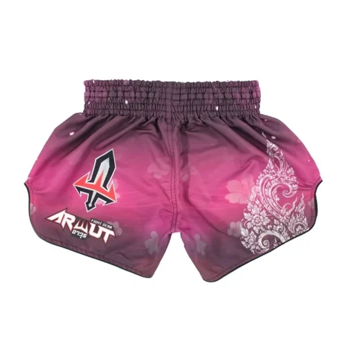 Short Arwut Sublimation Rose - vue de dos