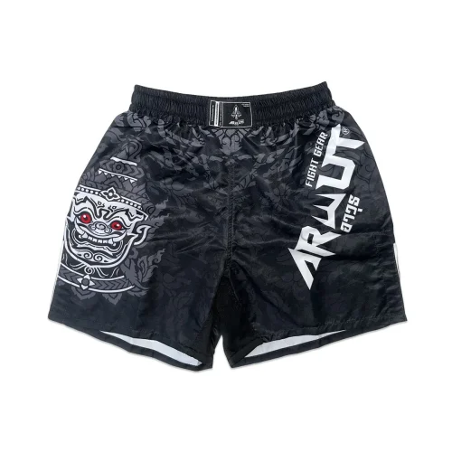 Short MMA Arwut Asura Noir - vue de face