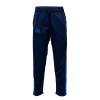 Survêtement Topking bleu marine et bleu roi – pantalon vue de face Pantalon de survêtement Topking bleu marine à bandes bleu roi vu de face