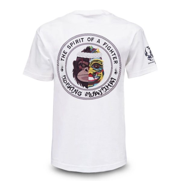 T-shirt Topking Bangkok - Blanc, vue de dos T-shirt Topking Bangkok blanc vue de dos